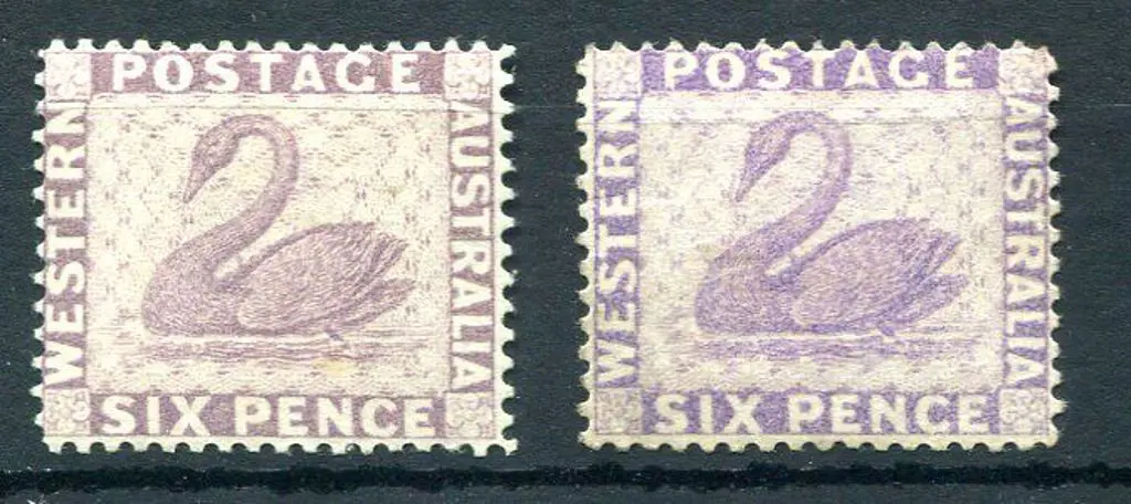 1882/84 6d reddish-lilac & 6d lilac. Both MLH. SG ... Image 1++