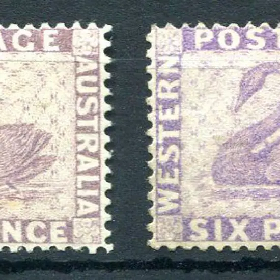 1882/84 6d reddish-lilac & 6d lilac. Both MLH. SG ...