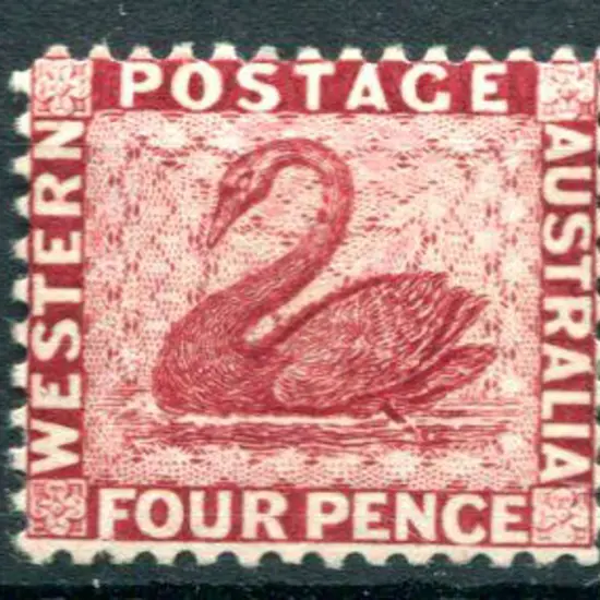 1883 4d carmine. Mint without gum. SG 84, Cat. ...