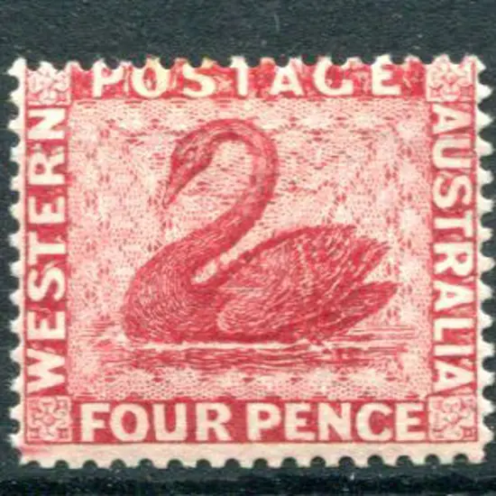 1882 4d carmine with re-entry varieties to both ...