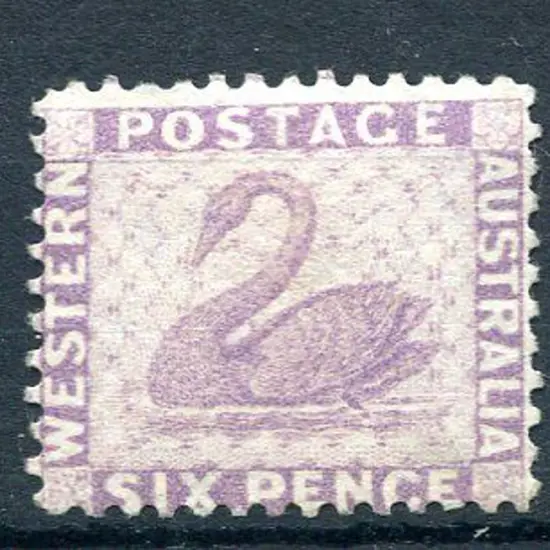 1883 6d lilac. Unused without gum. Centered low ...