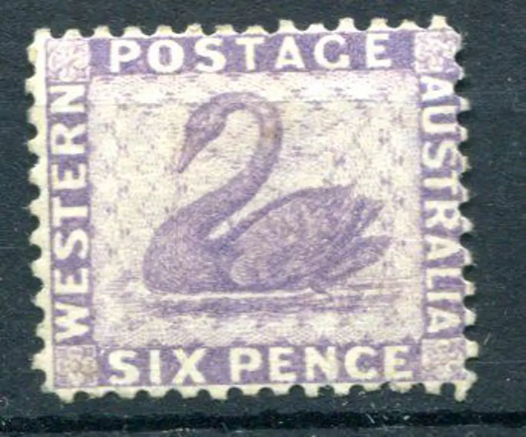1883 6d lilac. MLH, minute natural paper thin. SG ... Image 1++