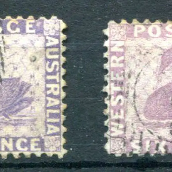 1882 6d lilac (SG 85) & 6d reddish-lilac with wmk ...