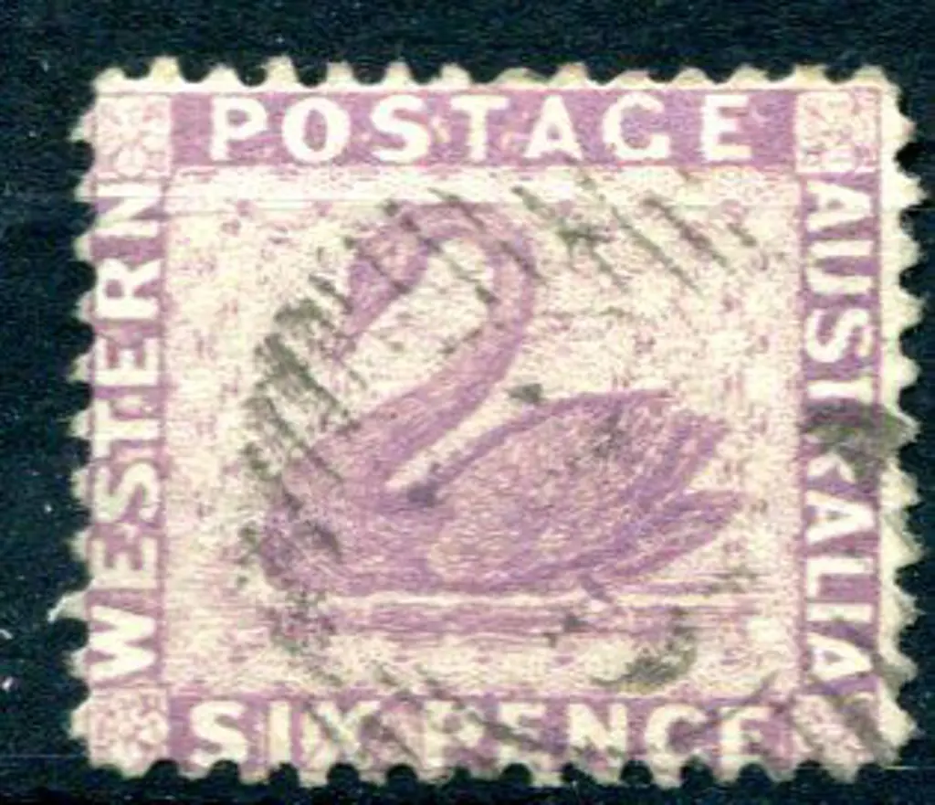 1883 6d lilac with crown right of CA reversed wmk ... Image 1++