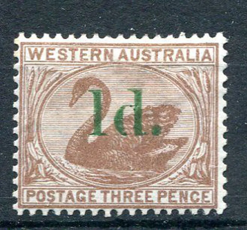 1885 1d on 3d pale brown with "thin 1" on variety. ... Image 1++