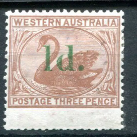 1885 3d Cinnamon with wing margin & "1d." ...