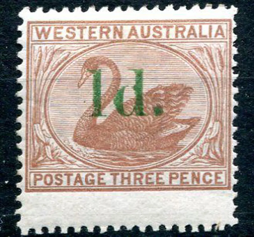 1885 1d on 3d Cinnamon with "thin 1" variety. ... Image 1++