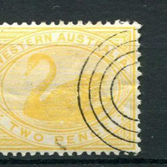 1885/93 2d yellow & 2½d blue, W Crown A wmk, perf. ...