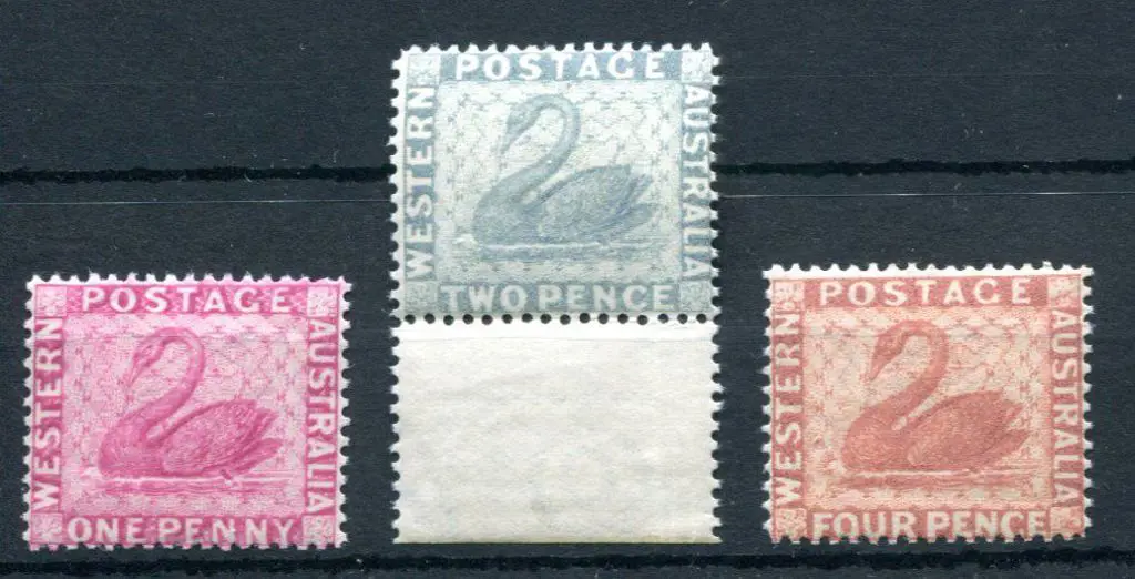 1888 1d carmine-pink, 2d grey with bottom margin & ... Image 1++