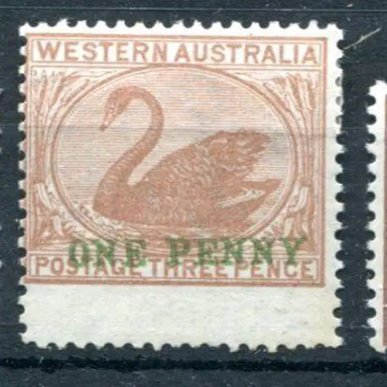 1893 1d on 3d pale brown, 3d Cinnamon & 3d pale ...