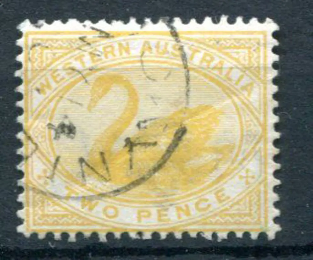 1899 2d bright yellow with inverted wmk. Fine used ... Image 1++