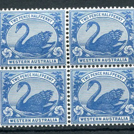 1901 2½d blue. MUH block of 4. SG 114, Cat. £72 + ...
