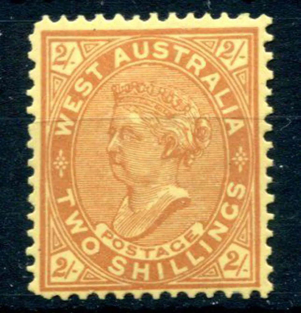 1911 2/- brown-red/yellow. Fine MUH. ACSC 59d, SG ... Image 1++
