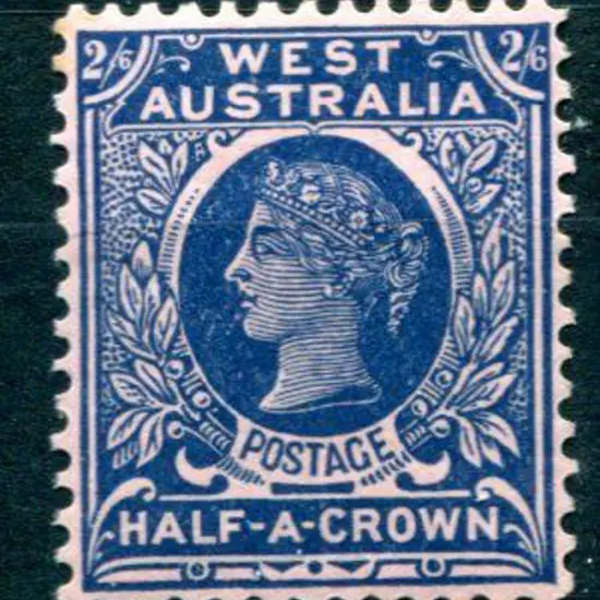 1902 2/6d deep blue/rose, MLH. SG 125, Cat. £55