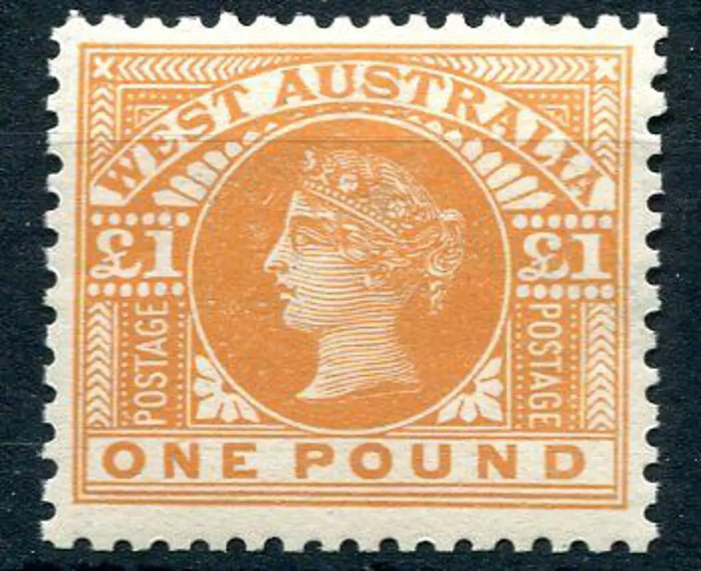 1909 £1 orange. Superb MUH. They do not come any ... Image 1++
