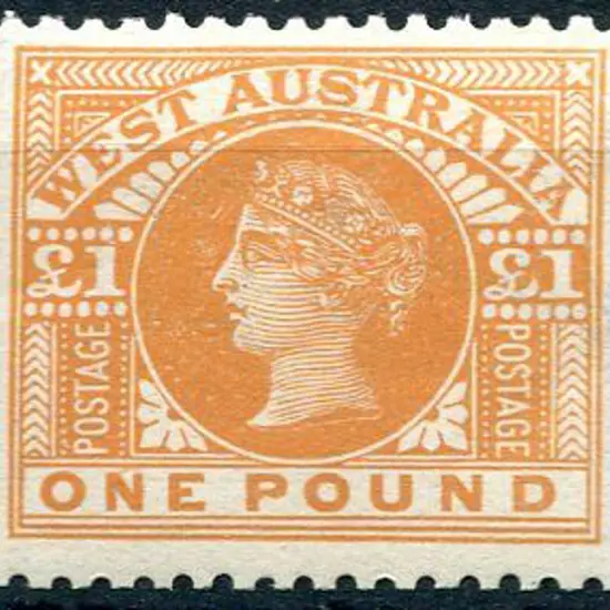 1909 £1 orange. Superb MUH. They do not come any ...
