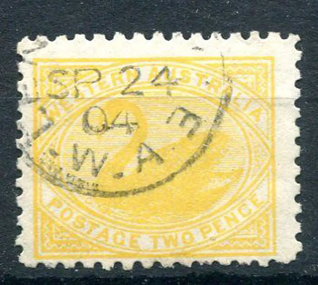 1902 2d yellow with upright wmk. A couple of ... Image 1++