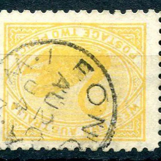 1902 2d yellow with upright inverted wmk. Fine ...