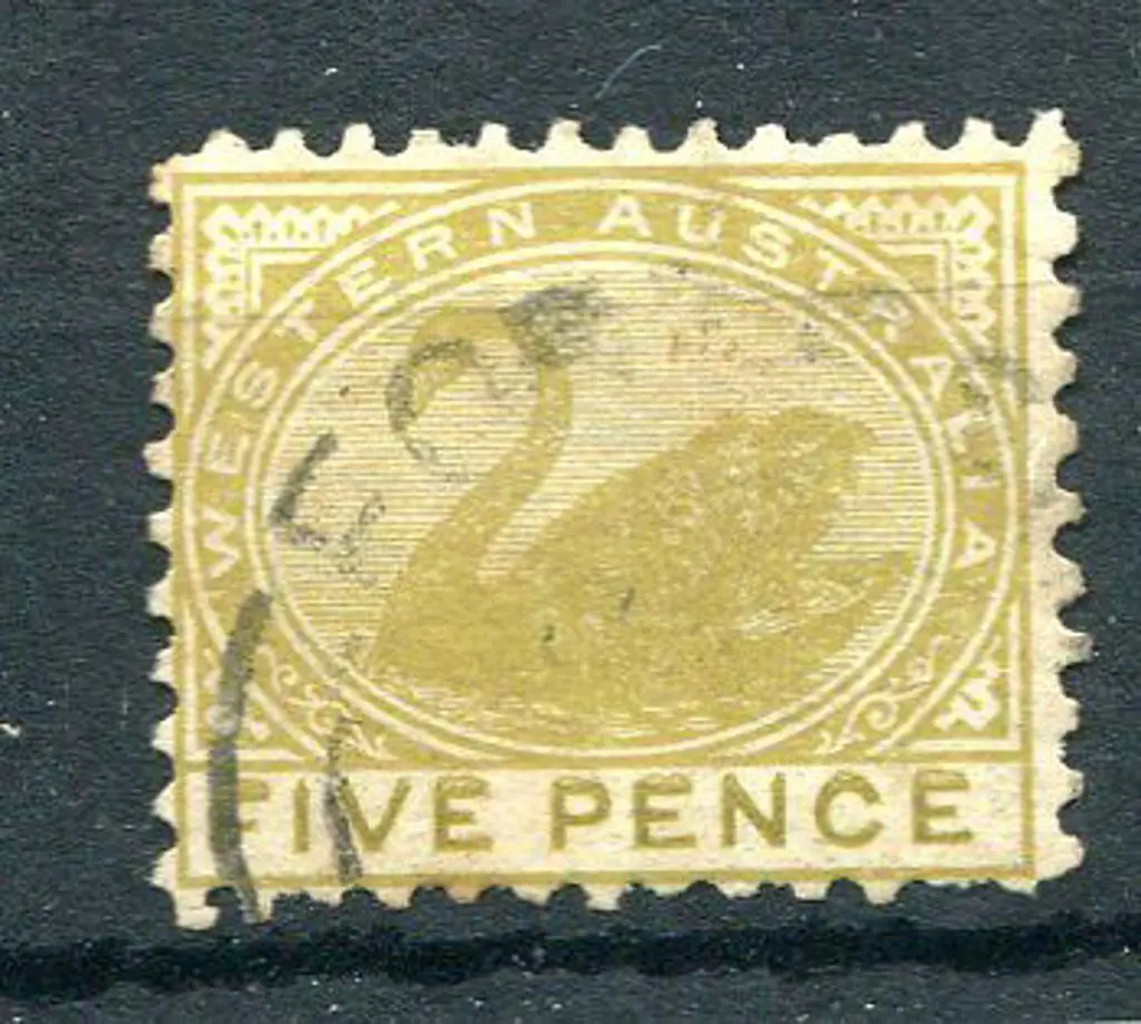 1902 5d bistre. Fine used, short perf at base. SG ... Image 1++