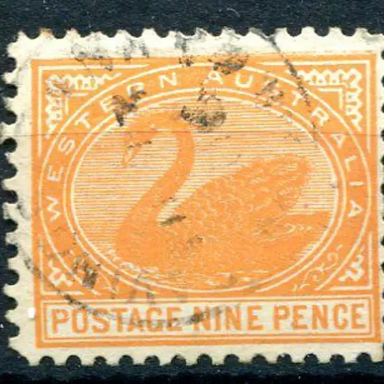 1902 9d yellow-orange, perf. 11. Fine used. A ...