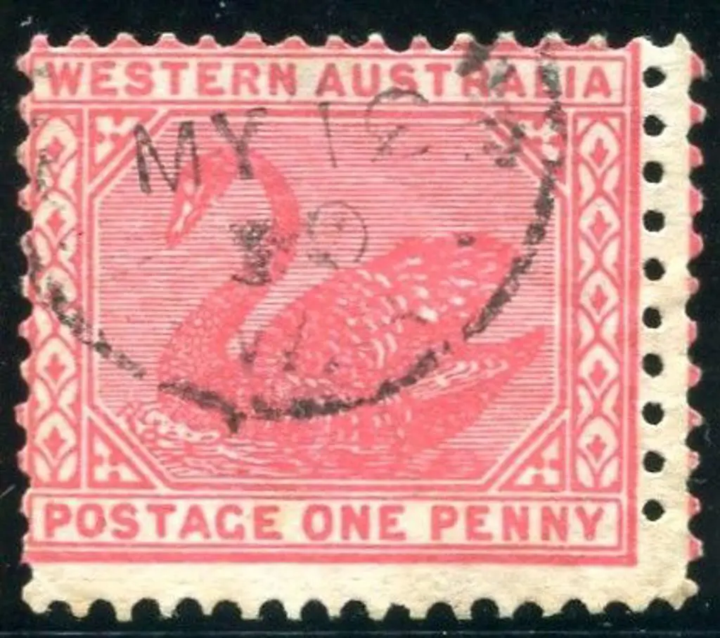 1902 1d carmine-rose, compound perf. 12½ x 12 & 11 ... Image 1++