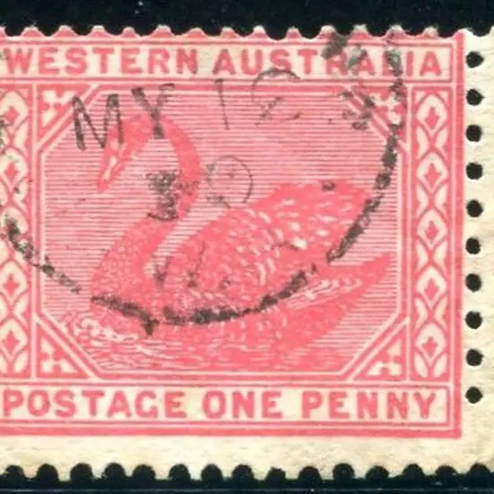1902 1d carmine-rose, compound perf. 12½ x 12 & 11 ...