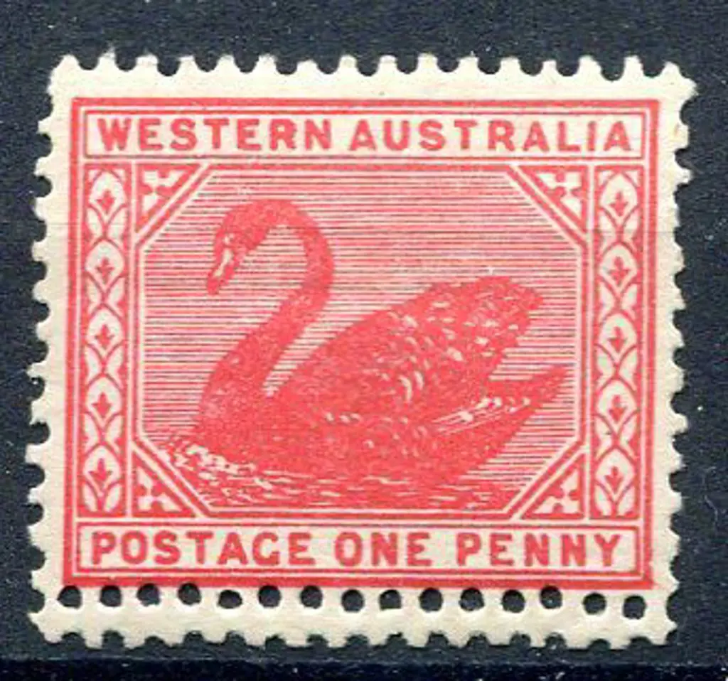 1909 1d carmine, Crown/A wmk with double perfs at ... Image 1++