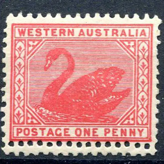 1909 1d carmine, Crown/A wmk with double perfs at ...
