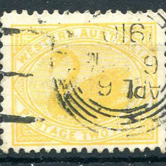 1910 2d yellow with upright wmk. Fine used with ...