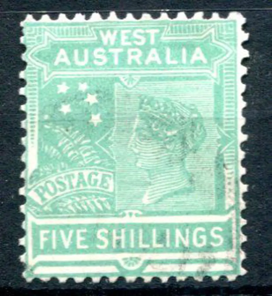 1905/12 5/- emerald-green, Crown & A wmk, perf ... Image 1++