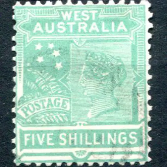 1905/12 5/- emerald-green, Crown & A wmk, perf ...