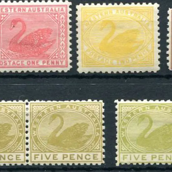 1905/12 1d in both shades, 2d, 3d with pair & ...