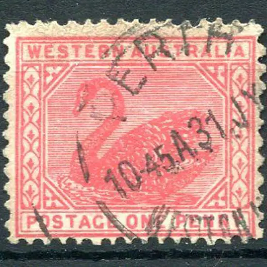 1905 1d rose-pink, Crown over double-lined A wmk ...