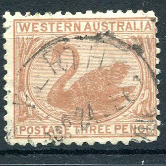 1905 3d brown, Crown over double-lined A wmk with ...