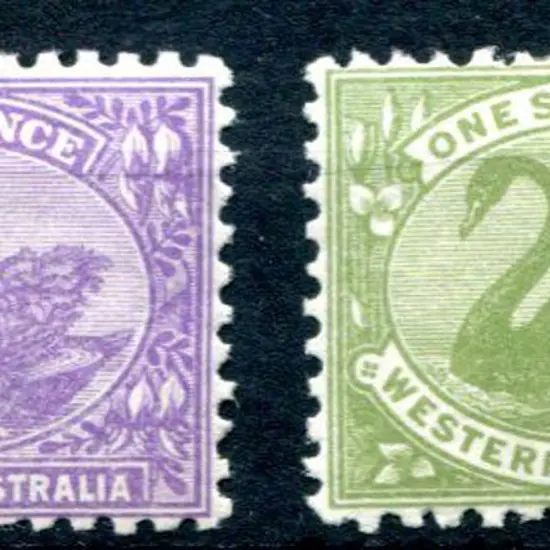 1912 6d bright violet & 1/- sage-green. MVLH/MLH. ...