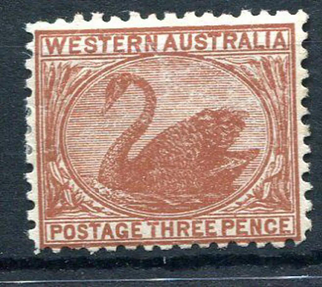 1912 3d brown, perf. 12½ MLH, odd shortish perf. ... Image 1++