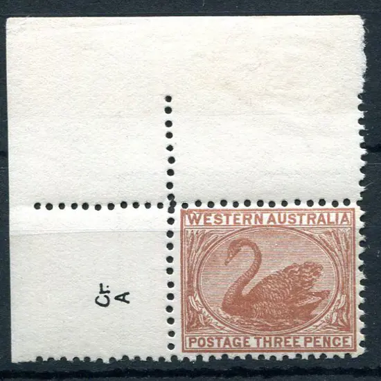 1912 3d brown, perf. 12½. MUH with upper left ...