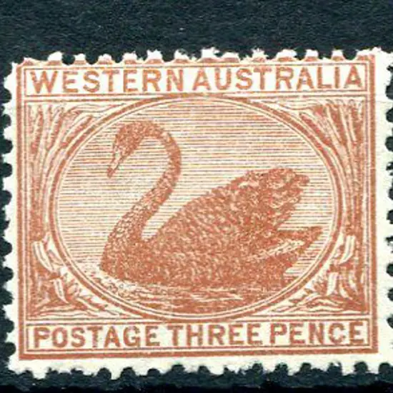 1912 3d brown, perf 12½ with upright wmk. MLH SG ...