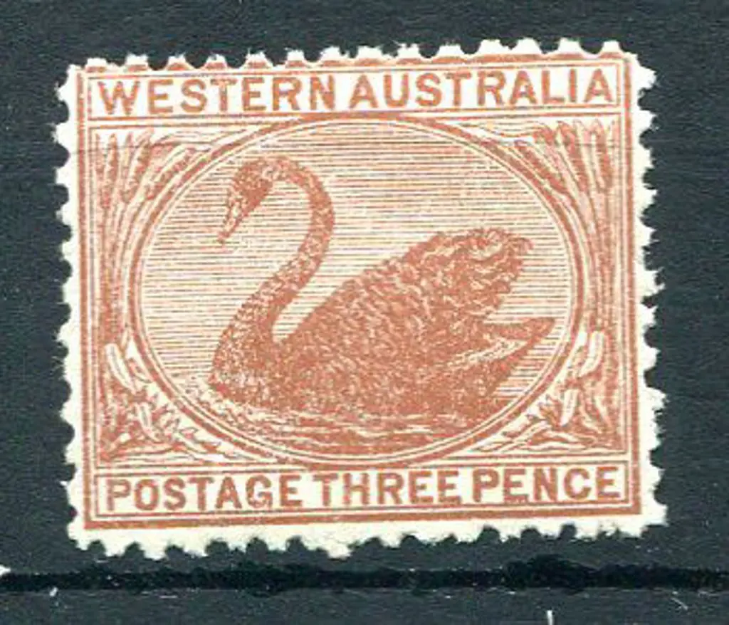 1912 3d brown with upright wmk. MUH, light ... Image 1++