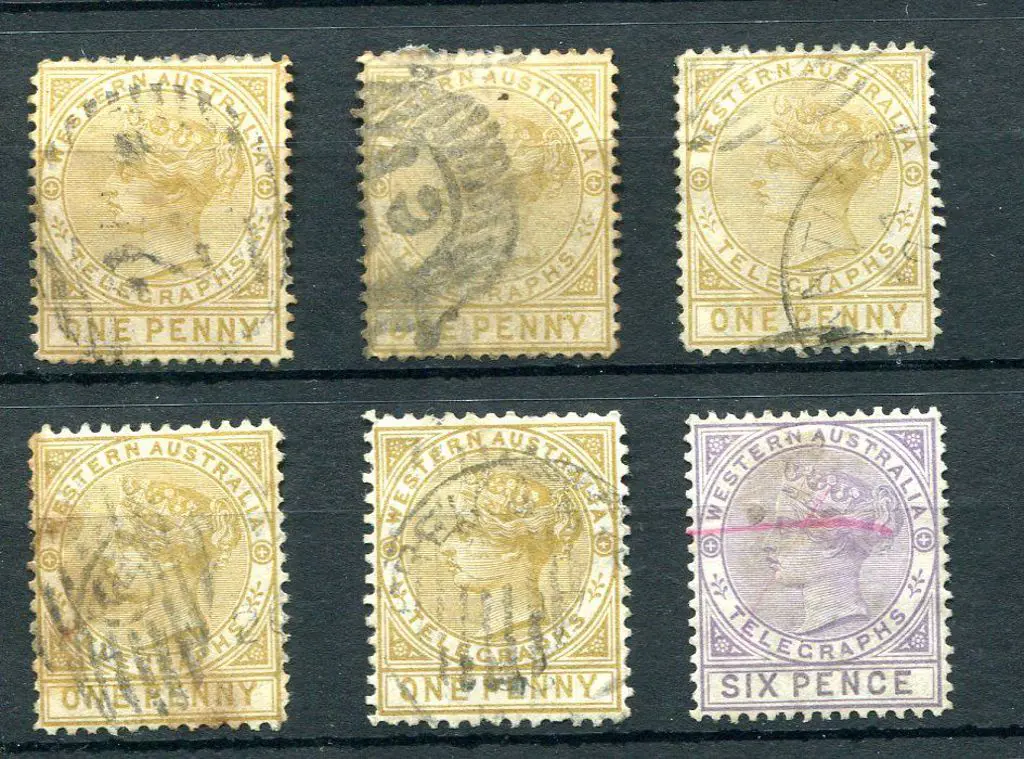 1879 1d bistre, perf. 14 x 3 & perf. 12½ x 2 ... Image 1++