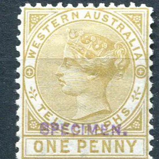 1879 1d bistre Telegraphs, Crown/CC wmk, perf. 14 ...
