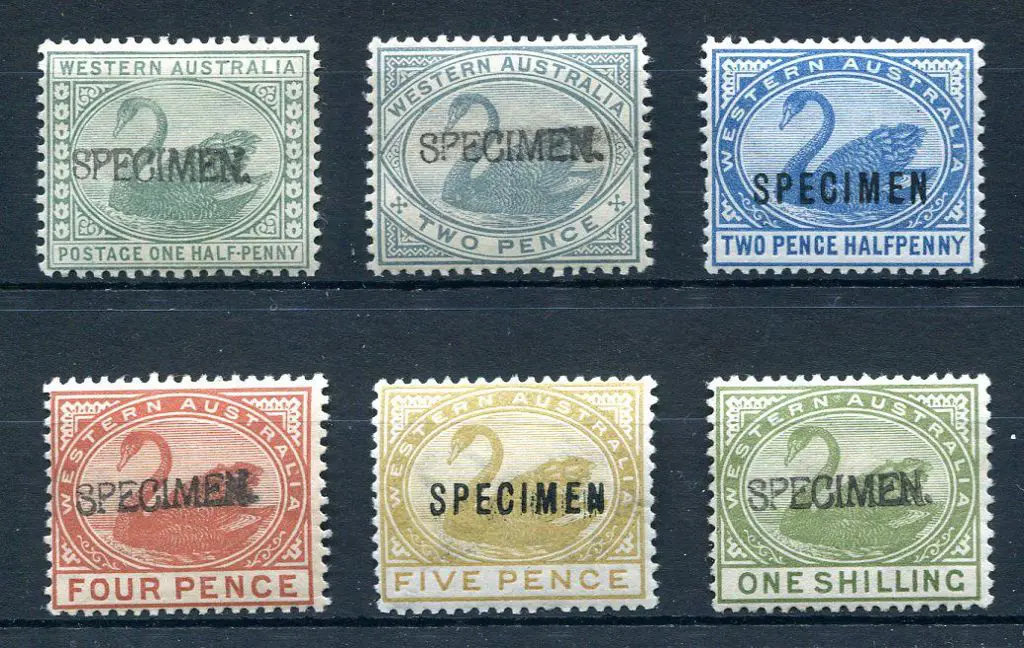 1888 ½d, 2d, 2½d, 4d, 5d & 1/-De La Rue Crown/CA ... Image 1++