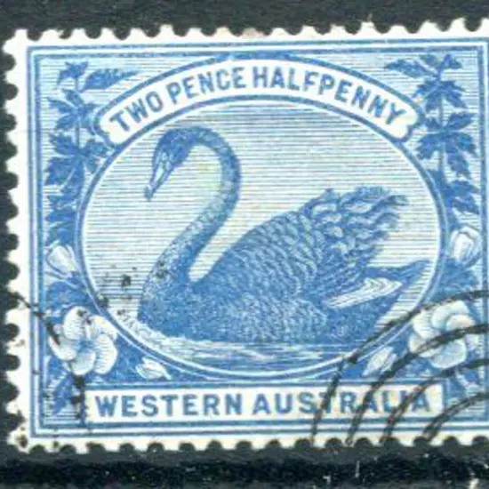 1885 2½d blue. MH gum. SG 97