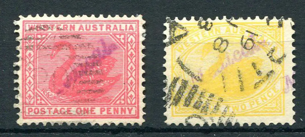 1902/11 1d carmine-rose with sideways wmk F/U with ... Image 1++