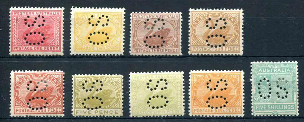 1905/12 1d rose-pink & 2d orange-yellow with ... Image 1++