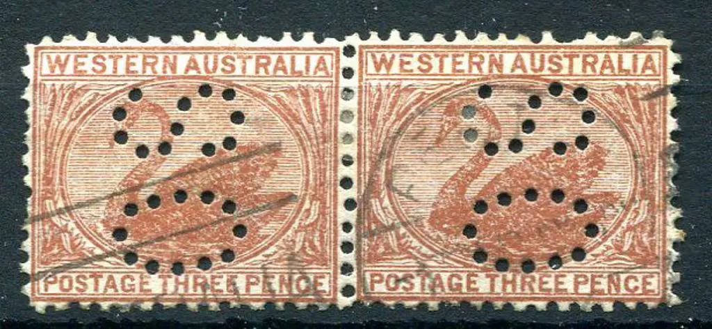 1912 3d dull orange-brown with Crown over double ... Image 1++