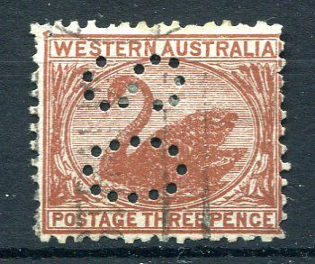 1912 3d deep orange-brown, sideways Crown over ... Image 1++