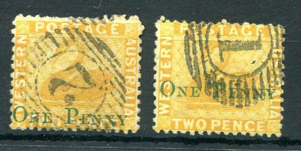 1905 9d orange, perf. 11 perfined "OS". Fine used ... Image 1++