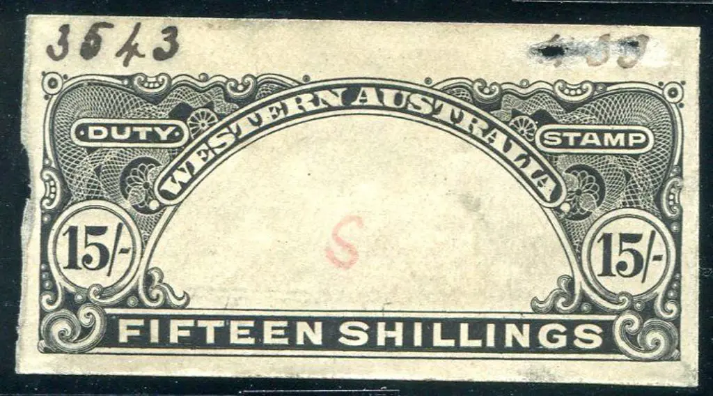1d "ONE PENNY" Die proof in black. Image 1++