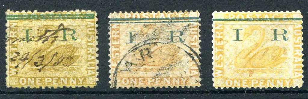 1872/78 Internal Revenue 1d ochre, wmk Crown CC, ... Image 1++
